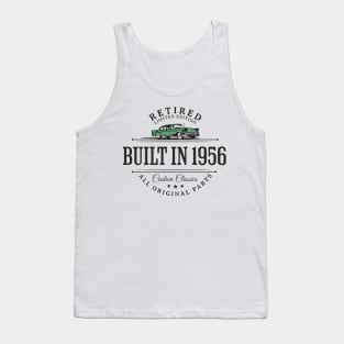 1956 Retired Parts Retirement Birthday Tank Top